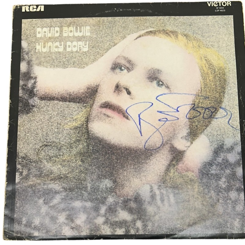 David Bowie Signed 'Hunky Dory' Vinyl LP