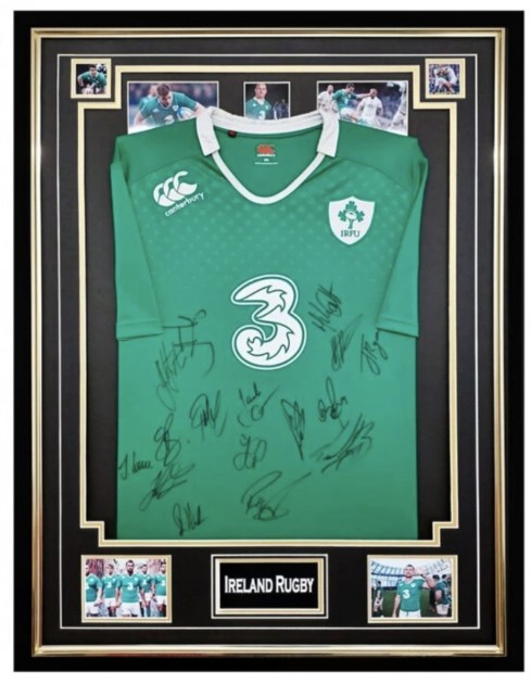 Ireland Rugby Squad Signed Shirt