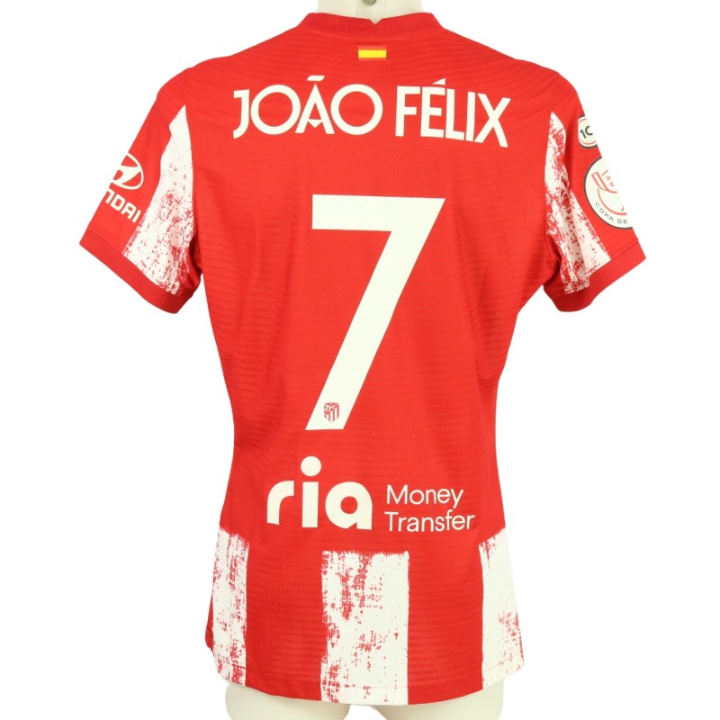 Joao Felix's Match Shirt, Copa del Rey 2021/22
