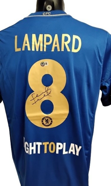 Lampard's replica Signed Shirt Chelsea, 2012/13 