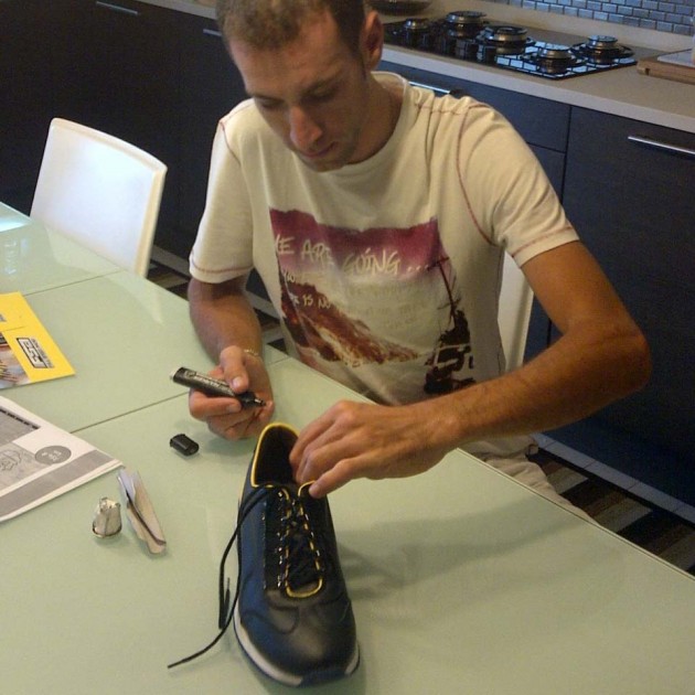 Vincenzo Nibali Barracuda Shoes worn and signed #3