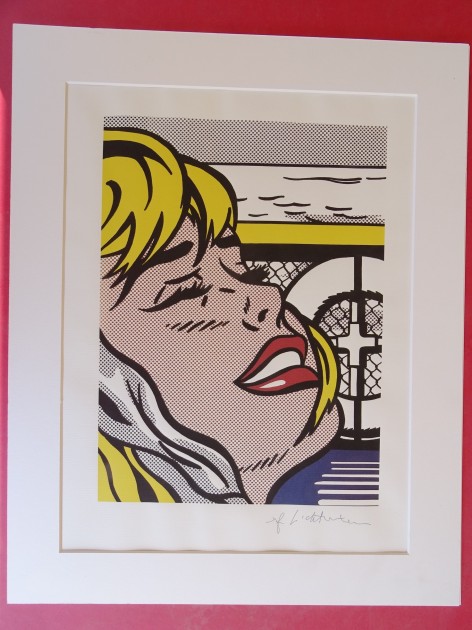 "Shipboard Girl" by Roy Lichtenstein