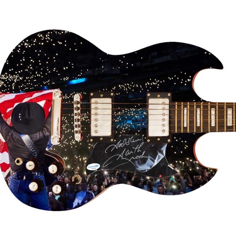 Garth Brooks Signed Custom Edition Guitar