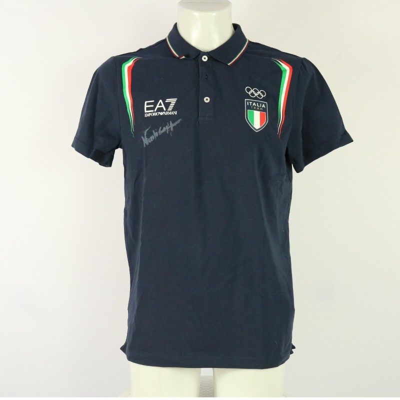 Autographed jersey by Niccolò Campriani - Rio 2016 Olympics