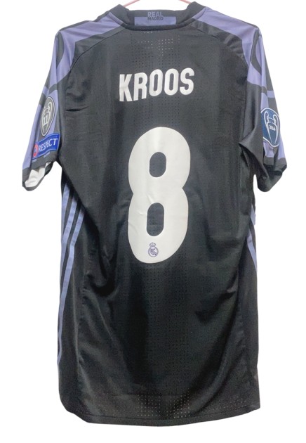 Toni Kroos' Real Madrid UCL 2016/17 Match-Issued Shirt