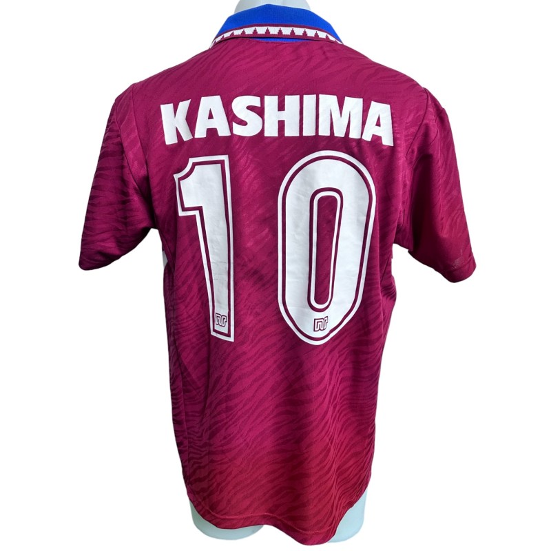 Kashima Antlers' Match-Worn Shirt against Roma, 2002