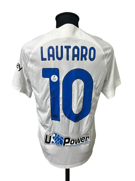 Lautaro's Inter Signed Official Shirt, 2023/24