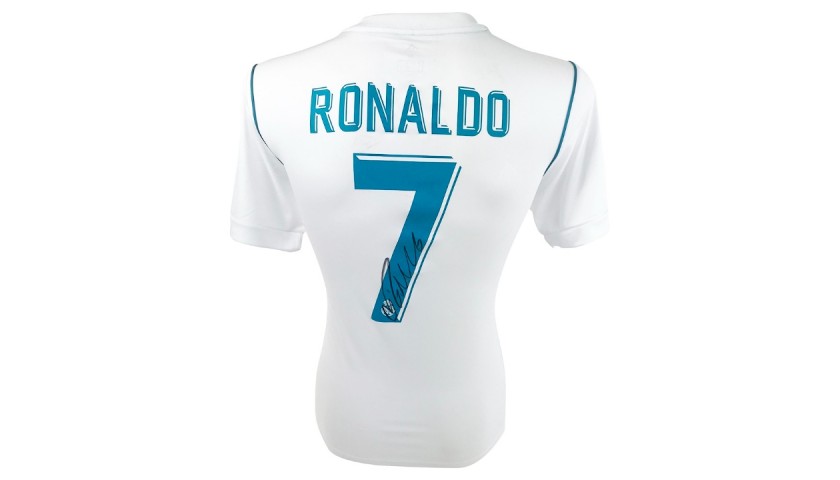 Ronaldo's Champions League Winners 2018 Signed Shirt