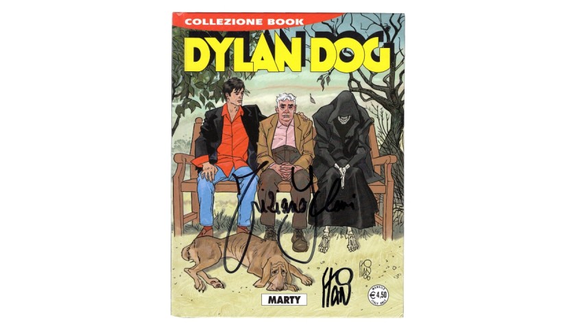 Dylan Dog "Marty" Collezione Book 244 - Signed by Tiziano Sclavi and Angelo Stano