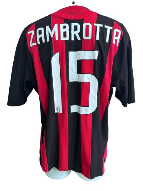 Maglia gara Zambrotta Milan, 2008/09