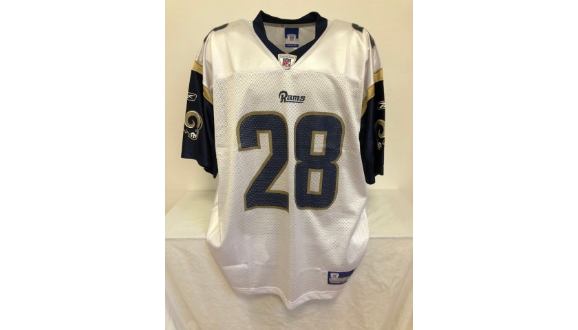 Faulk's Official Los Angeles Rams Signed Jersey, 1999 - CharityStars