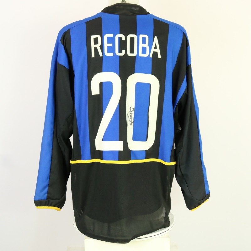 Recoba's Inter Signed Match Shirt, 2002/03 