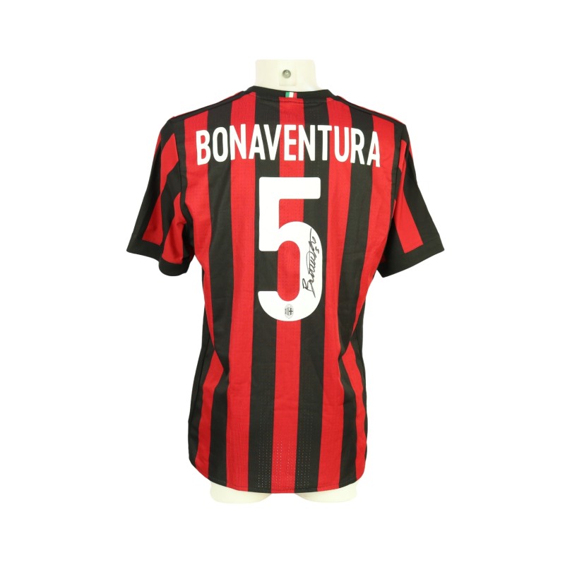 Bonaventura Official AC Milan Signed Shirt, 2017/18 