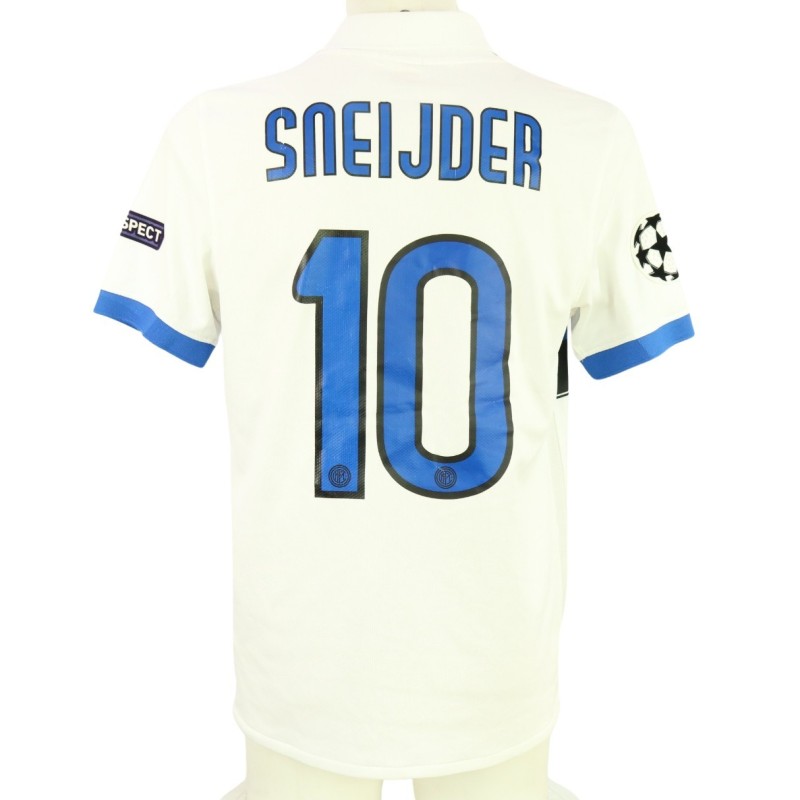 Sneijder's Inter Milan Match Shirt, Champions League 2009/10