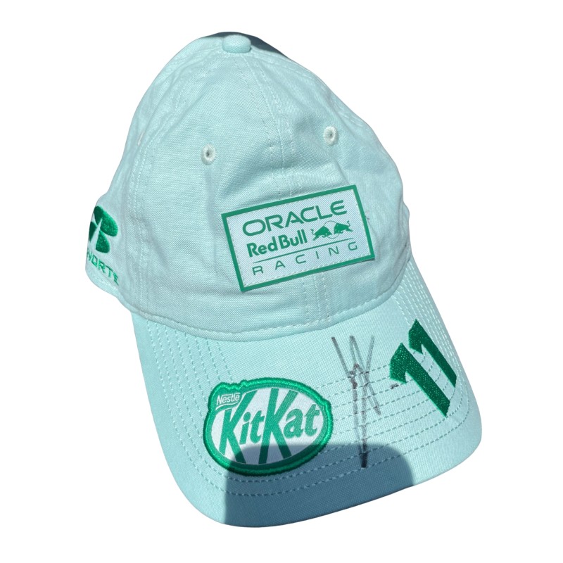 Red Bull Limited Edition Cap, 2024 Mexican Grand Prix - Signed by Sergio Pérez