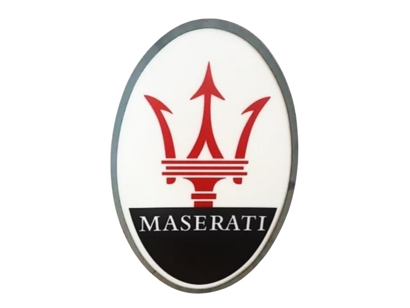 Maserati Illuminated Sign