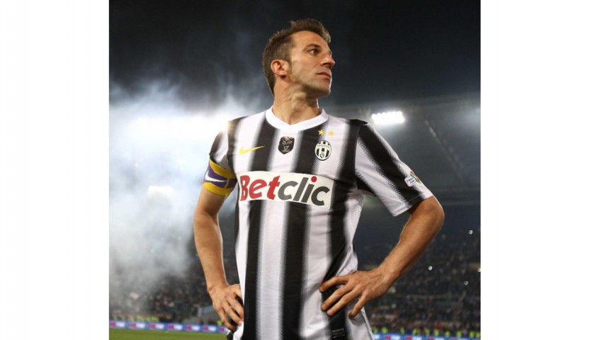 Del Piero's Juventus Match Shirt, TIM Cup Final 2012