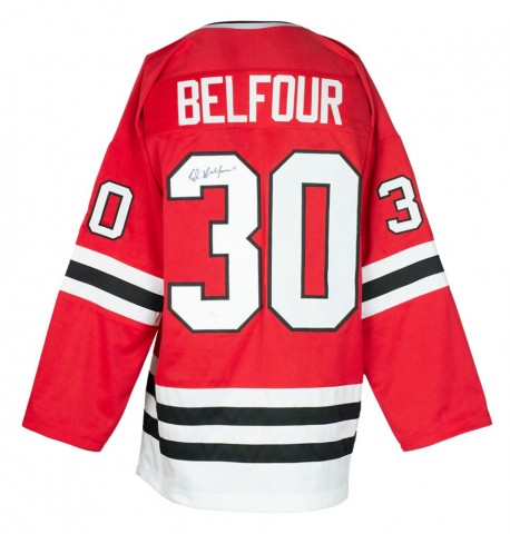 Ed Belfour Signed Jersey
