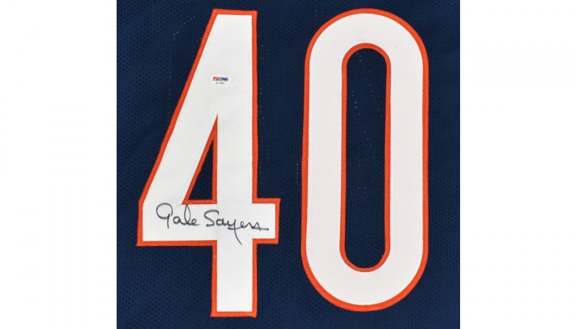 Chicago Bears Football Jersey Signed by Gale Sayers - CharityStars