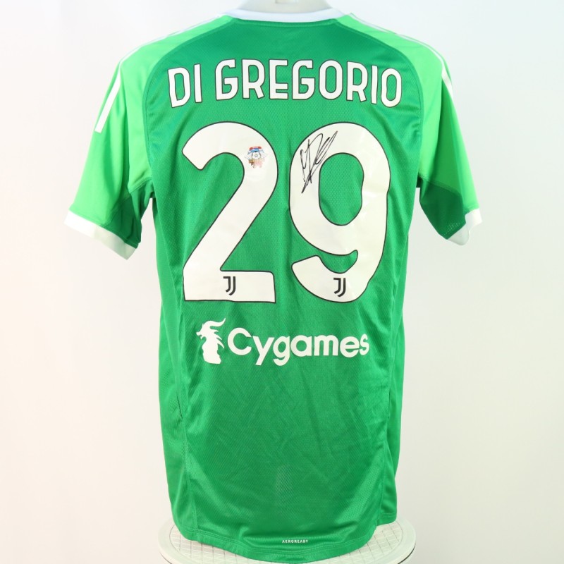 Official Di Gregorio Juventus 2024/25 Jersey - Autographed