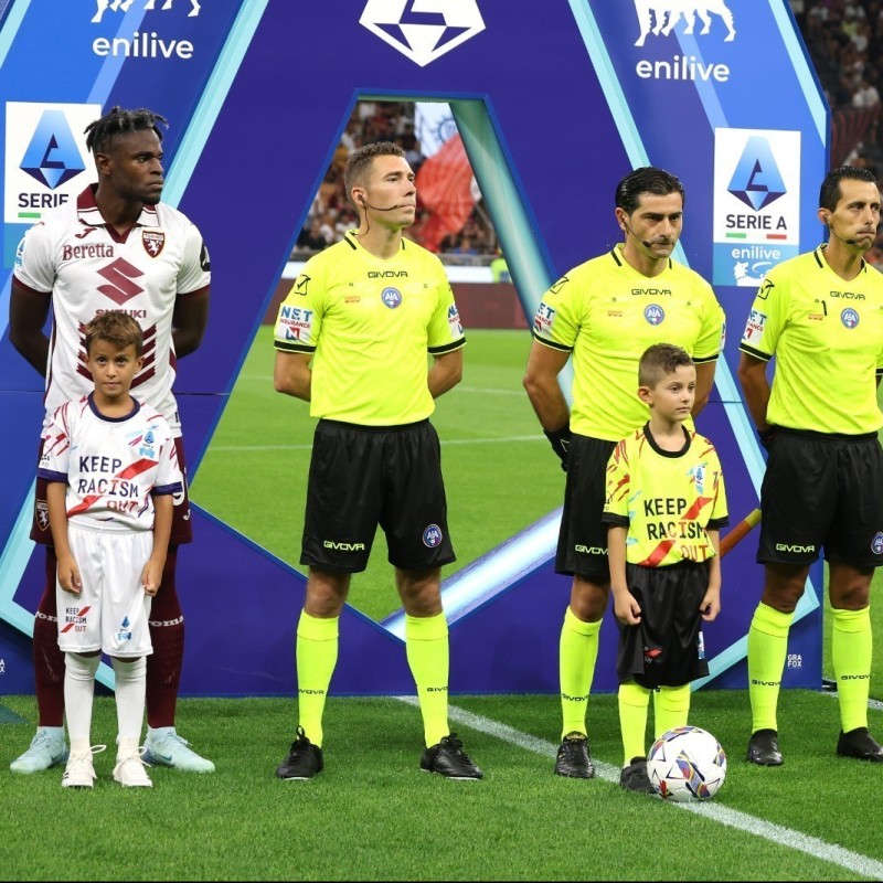 Scendi in campo come Mascotte in occasione del match Milan vs Sassuolo di Coppa Italia