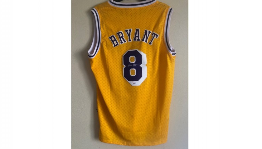 Kobe Bryant Gold & Purple Authentic RARE Stitched Swingman