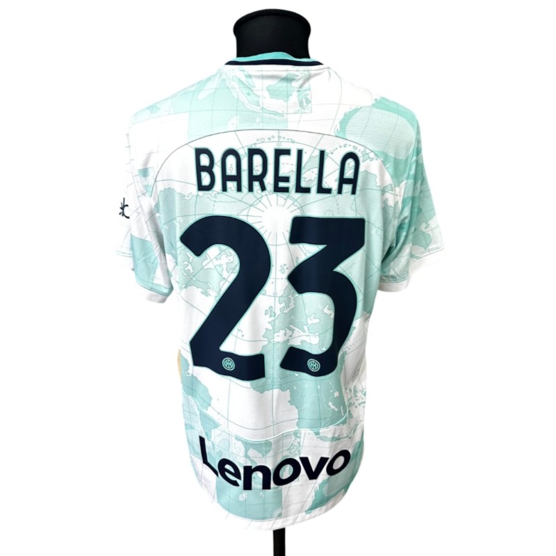 Barella's Inter Official Shirt, 2022/23