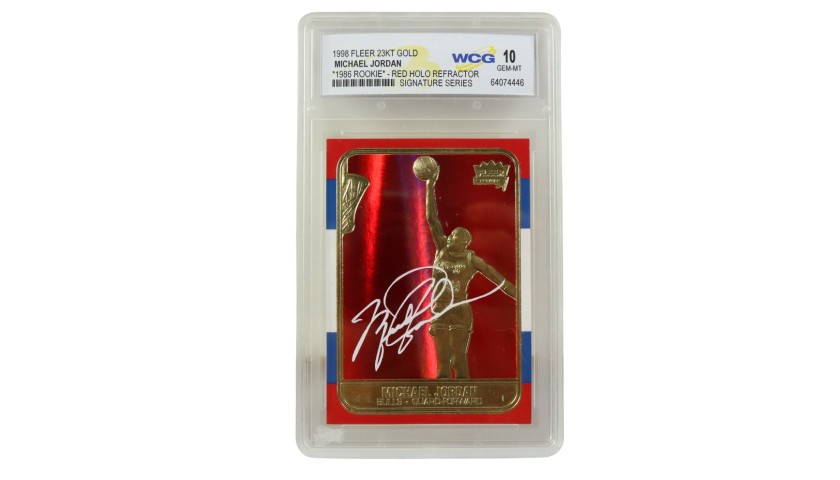 Michael Jordan Limited Edition Gold Card 