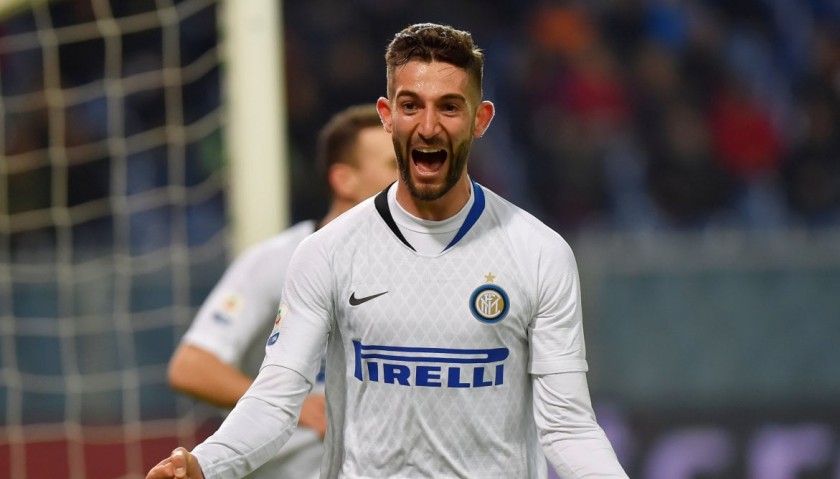 Gagliardini's Inter Match-Issue Signed Shirt, 2018/19