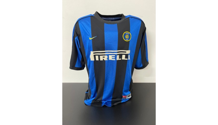 At Auction: Ronaldo Nazario Signed Umbro Inter Milan Jersey (Beckett)