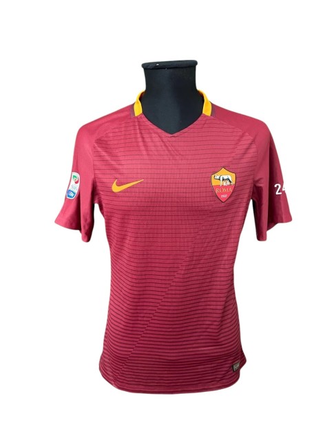 Rudiger's Match-Worn Shirt, Roma vs Torino 2017 - Special 24 for