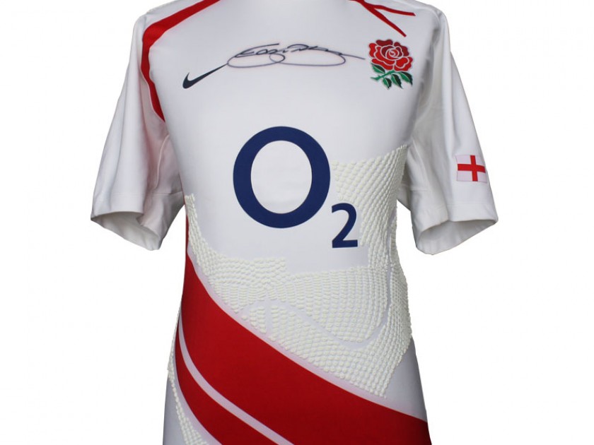 Jason Robinson Signed England Rugby Shirt