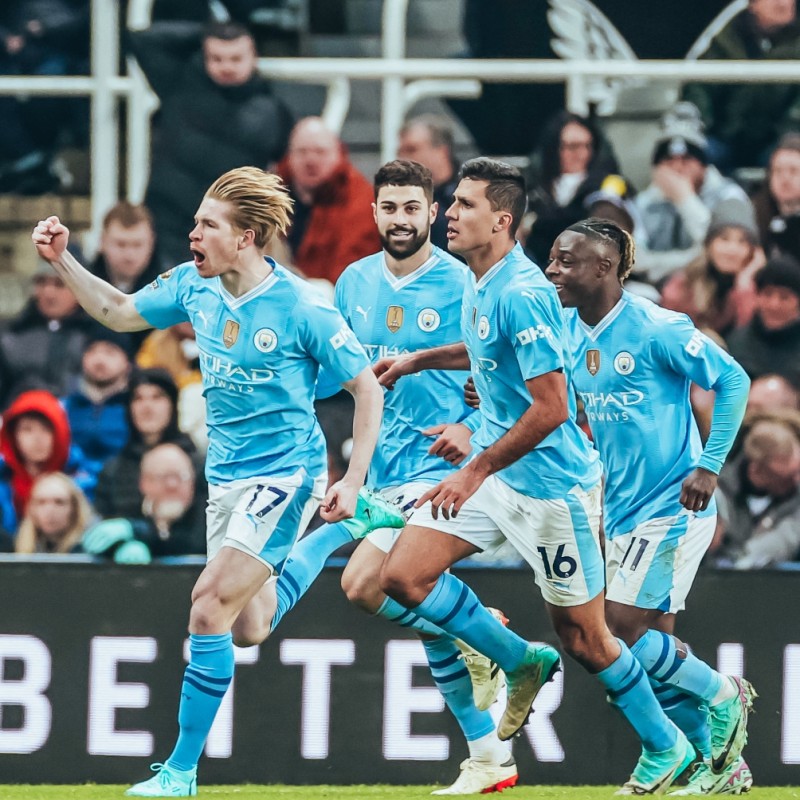 Signed Kevin De Bruyne Photograph, Super Sub at St James' Park 2023/24 Season