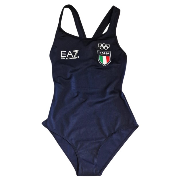 Paris 2024 Olympics - EA7 Italy Swimsuit by Giulia Gabbrielleschi