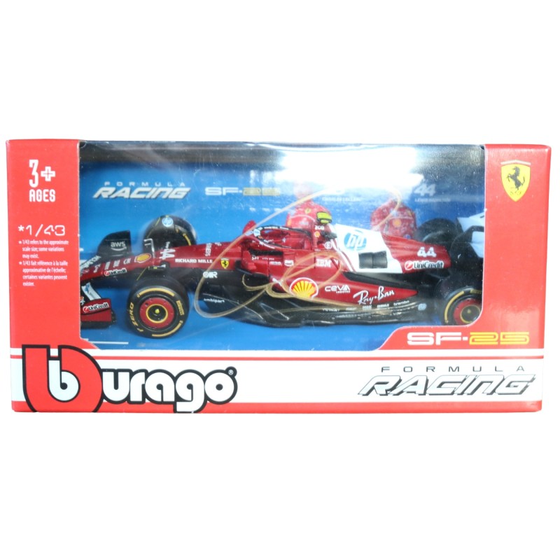 Ferrari SF25 Scale Model – Signed by Hamilton and Leclerc