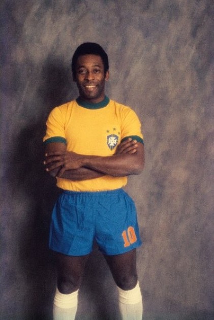 MAGLIA BRASILE RITRATTO COMMEMORATIVO PELÉ O REI