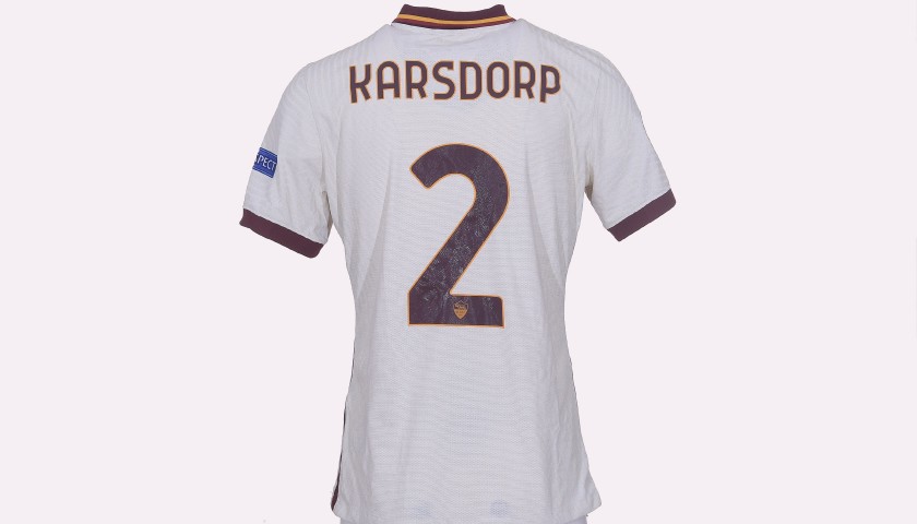 Karsdorp's Worn Shirt, Shakhtar Donetsk-Roma EL 20/21