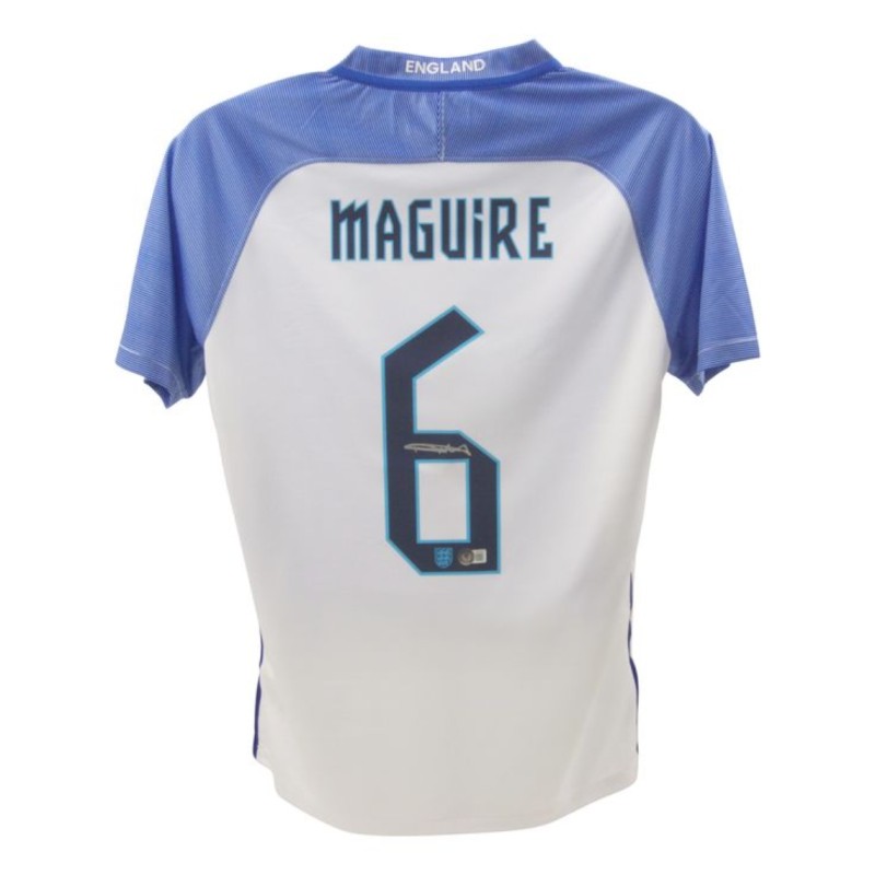 Maglia firmata da Harry Maguire per l'Inghilterra