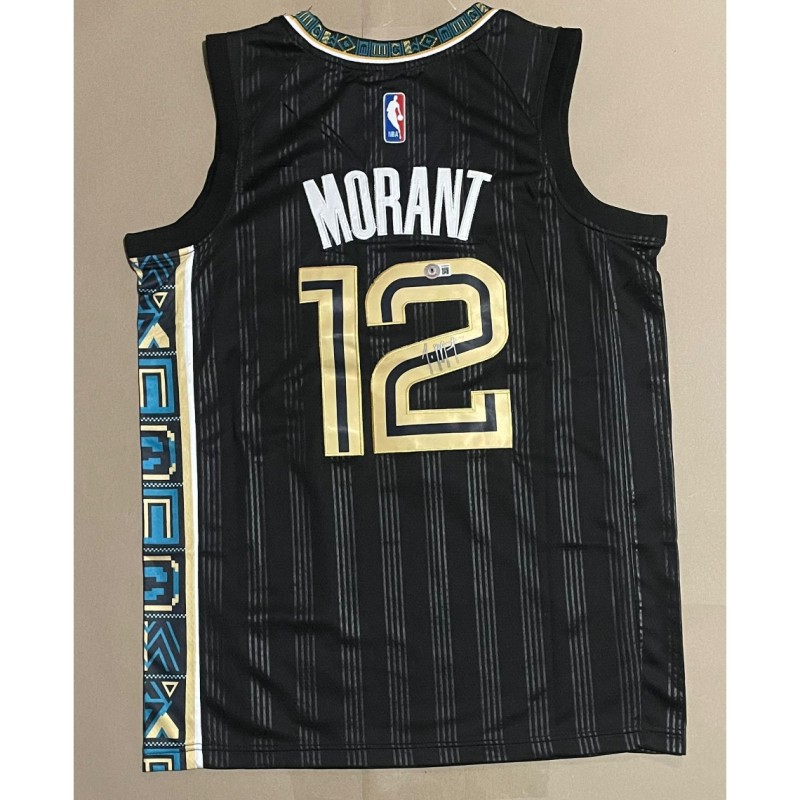 Ja Morant Signed Memphis Grizzlies Jersey