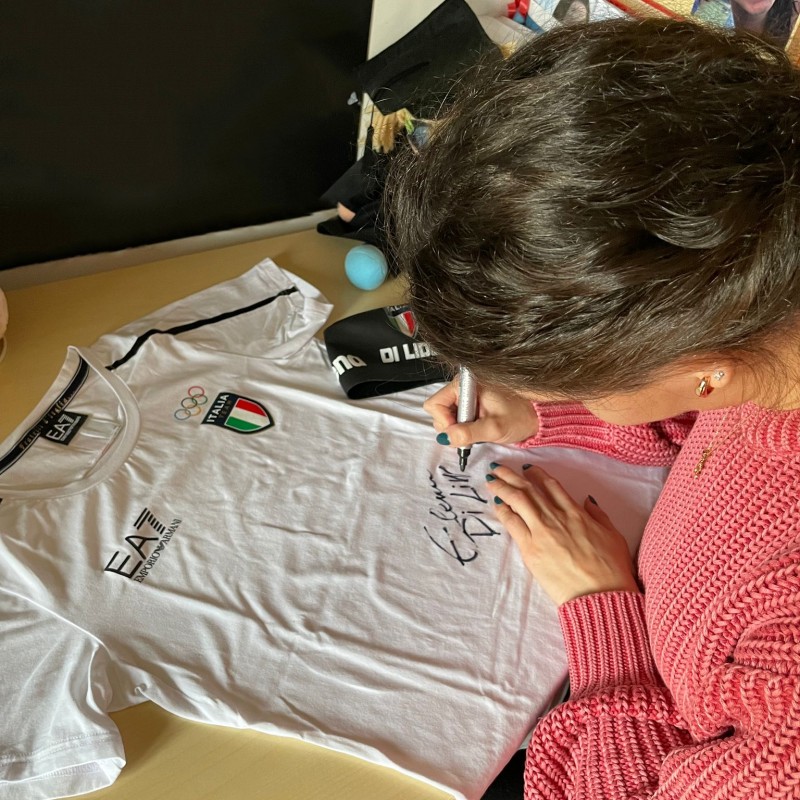 Di Liddo's Official Italy Signed Jersey, Tokyo 2020 