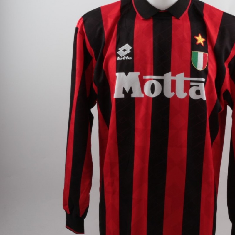 Match worn Massaro shirt, Juventus-Milan 06/03/1994