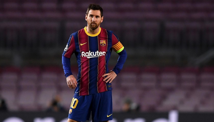 Messi's Barcelona Authentic Shirt, 2020/21