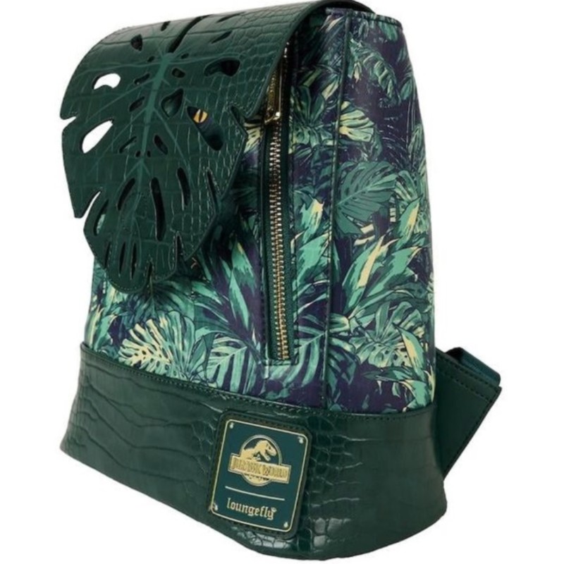 Backpack Mini Jurassic World Loungefly – Velociraptor Jungle Glow – Official Edition