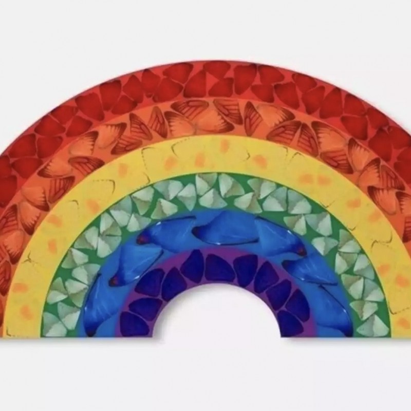 Damien Hirst - Butterfly Rainbow