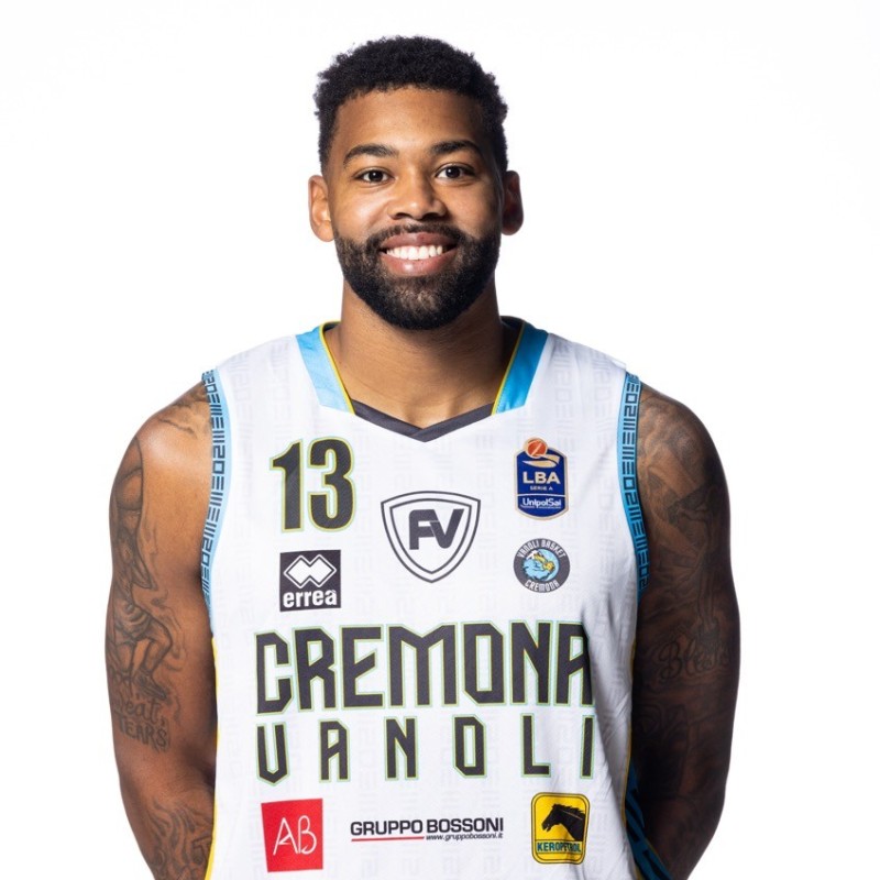 Lacey's Vanoli Basket Cremona Signed Shirt 2023/24