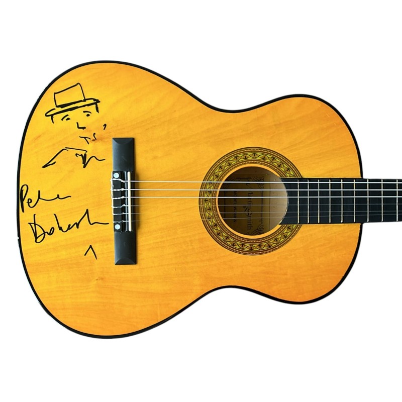 Pete Doherty Signed Acoustic Guitar