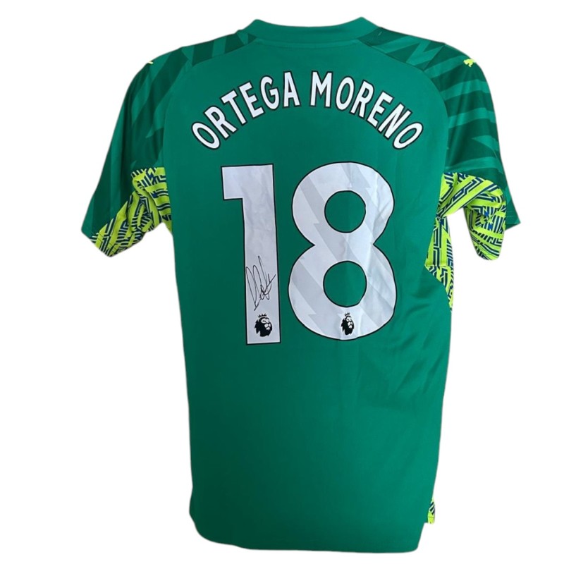 Maglia ufficiale firmata da Stefan Ortega Manchester City 2023/24