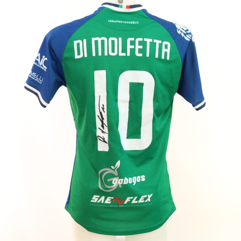 Maglia Di Molfetta Unwashed Feralpisalò vs Renate, 2024 - Autografata