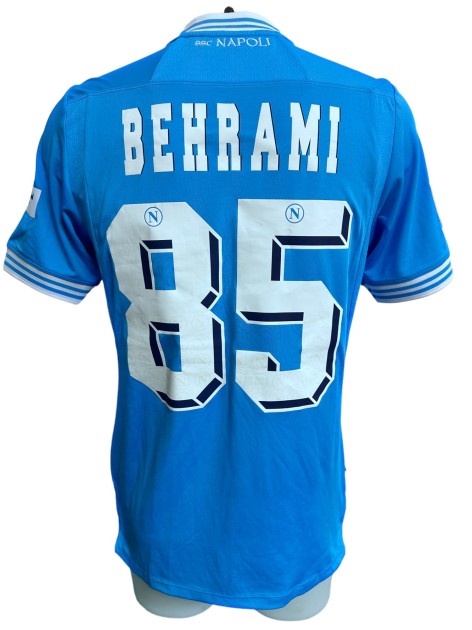 Behrami's Napoli Match Shirt, Supercoppa Italiana FInal 2012