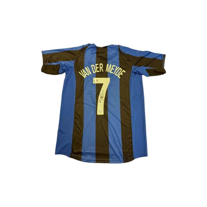 Andy van der Meyde's Inter Milan Signed Home Shirt